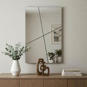 22" Clear Unframed Accent Mirror