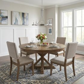 Sawyer 5-Light Satin Nickel Chandelier