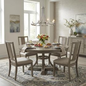 Sawyer 8-Light Satin Nickel Chandelier