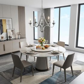 Michelle 5-Light Polished Nickel Chandelier