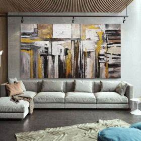 Original Acrylic Oli Painting Large Picture Canvas Wall Art Oversize Handpaint (style: 01, size: 80x120cm)