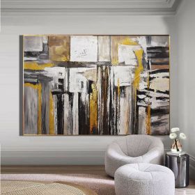 Original Acrylic Oli Painting Large Picture Canvas Wall Art Oversize Handpaint (style: 01, size: 100x150cm)